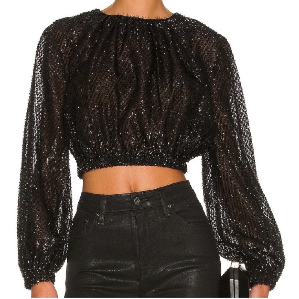 Revolve Elliatt Kadia Top‎ Black Size XS